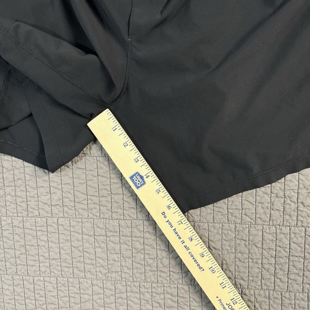 Lululemon Shorts Mens Large Black Pace Breaker Lined 7" Running Gym Workout - Picture 10 of 11